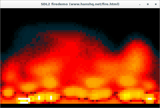 SDL firedemo screenshot